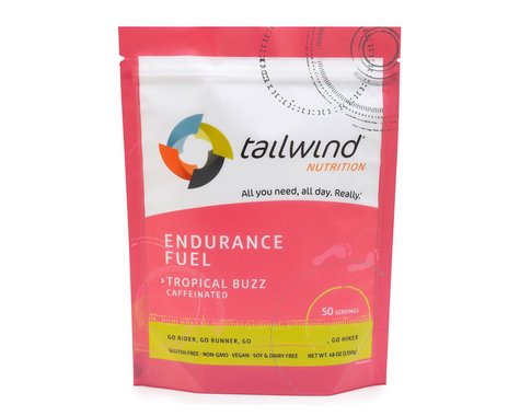 TAILWIND Endurance Fuel Caffeinated - TROPICAL BUZZ 50 servings 1350 g