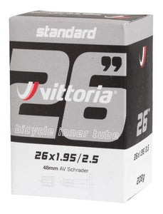 VITTORIA - Standard 26x1.95/2.50 AV Schrader 48mm Inner Tube