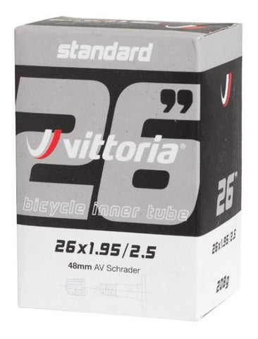 VITTORIA | Standard 26x1.95/2.50 AV Schrader 48mm Inner Tube
