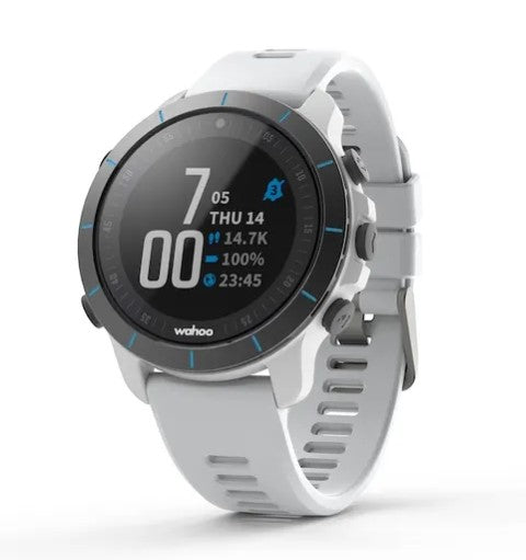 WAHOO ELEMENT RIVAL MULTISPORT GPS WATCH KONA WHITE